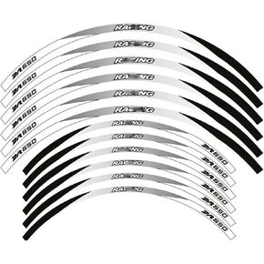 Motorbike Wheel Stickers for S&uzuki for DR650S for DR650SE for DR 650S 650SE 650 S for SE 21" 18" Motorcycle Sticker Wheel Rim Decal Wheel Stickers Rim Decals(5) in Saudi Arabia