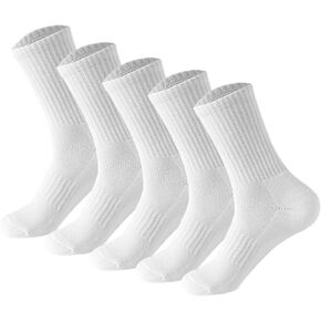 Athletic Socks 5-Pack Anti-Blister Running Socks for Men & Women Moisture-Wicking Cotton Sports Socks in Kuwait