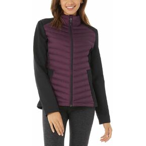 32 Degrees Womens Mixed Media Jacket (Forestwood, XX-Large) in Kuwait