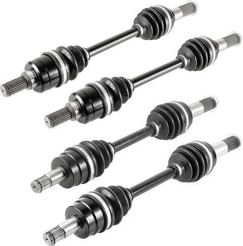 Caltric Front and Rear CV Joint Axle Compatible with Yamaha Grizzly 450 YFM450 YFM 450 4X4 2011 2012 2013 2014 in Saudi Arabia