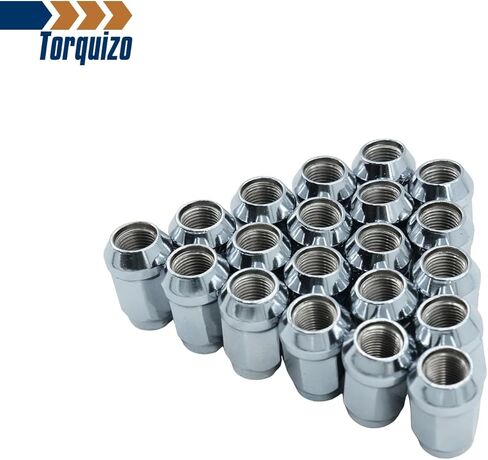 20PCS Chrome Lug Nuts for Jeep Wrangler JK 1987-2018, Liberty 2002-2012, Grand Cherokee 1993-2010 in Saudi Arabia