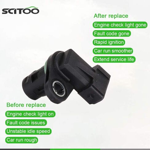 مستشعر موقع عمود الحدبات Scitoo ملاءمة للفترة 2004-2015 لـ Hyundai Elantra ، 2013-2014 لـ Hyundai Elantra Coupe ، 2013-2014 لـ Hyundai Elantra GT ، 2005-2008 لـ Hyundai Tiburon 1800355555 in Saudi Arabia