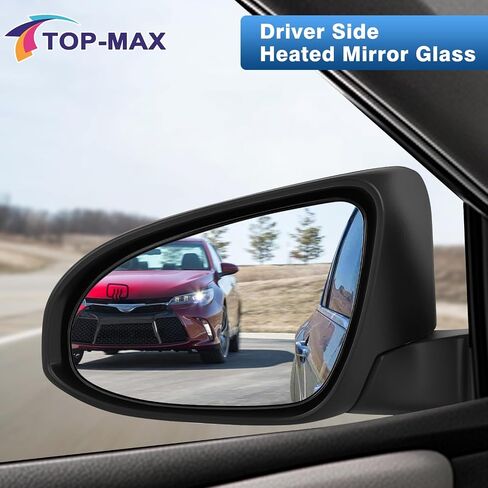 Glass Side Mirror Glass متوافق مع Toyota Camry 2012-2017 ، Avalon Hybrid 2013-2018 ، طاقة زجاجية مرآة على الجانب الأيسر ، تحل محل 87947-06410 in Saudi Arabia