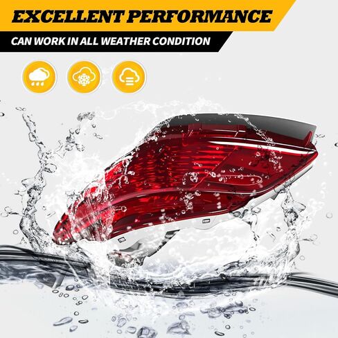 ضوء العلامة الخلفية ذات الضوء الأيسر الذيل متوافق مع RX350 RX450H 2010-2015 المصد الخلفي LX2860103 814900E010 in Saudi Arabia