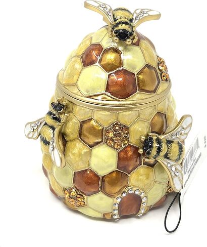 Jay Strongwater Beehive Box - Honey Gold Plated Jewelry Dish in Saudi Arabia