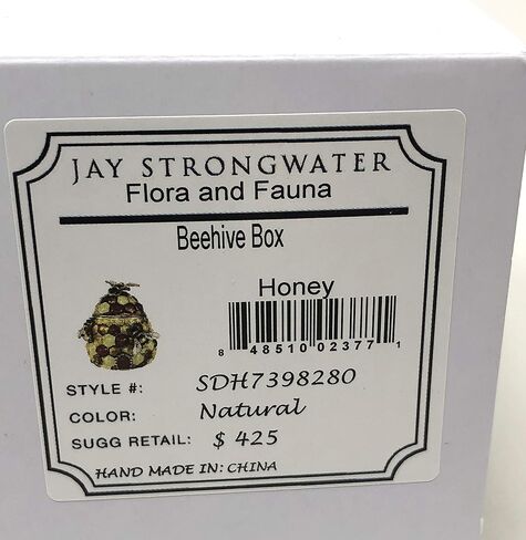 Jay Strongwater Beehive Box - Honey Gold Plated Jewelry Dish in Saudi Arabia