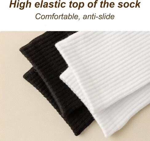 Athletic Socks 5-Pack Anti-Blister Running Socks for Men & Women Moisture-Wicking Cotton Sports Socks in Kuwait