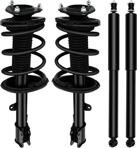 AUTOMUTO Complete Struts Assembly Front and Rear Pair Strut Shock Absorber Fit 2001-2005 for Toyota RAV4 AWD - Replace for 171454 171453 37199 in Saudi Arabia