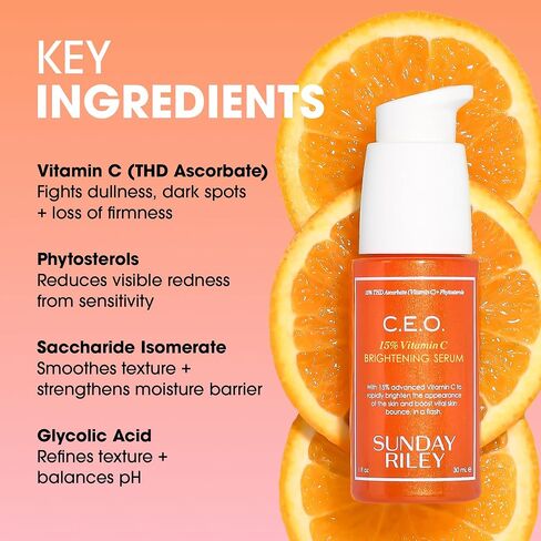 Sunday Riley C.E.O. 15% Vitamin C Brightening Serum in Kuwait