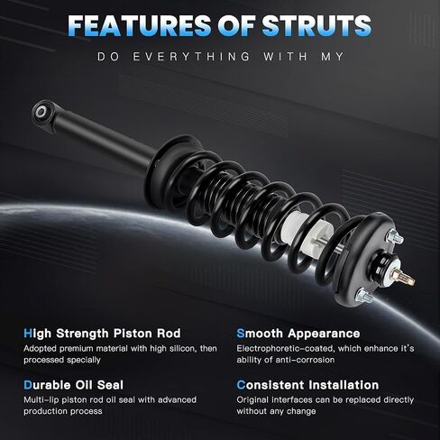 Complete Struts,ECCPP Front and Rear Strut and Spring Assembly Shock Absorber for Honda Accord,1994-2005 for Mercury Sable (Front and Rear Pair) in Saudi Arabia