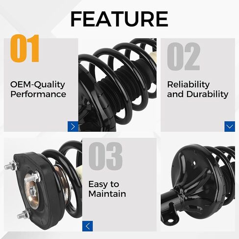 POROD 172222 172221 تعليق امتصاص الصدمات ملاءمة لعام 2005-2009 Hyundai Tucson ، 2005-2010 Kia Sportage w/Coil Spring Assembly الخلفية اليسار والأيمن in Saudi Arabia