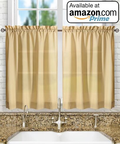 Ellis Curtain Stacey 60-by-38 Inch Ruffled Swag Curtain (Sage) in Saudi Arabia