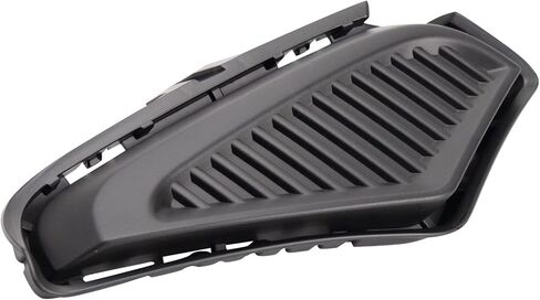 TRQ Front Right Fog Light Hole Cover Black Passenger Side Compatible with 2019-2023 Toyota RAV4 TO1039225 in Kuwait