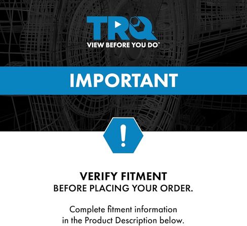 TRQ Front Right Fog Light Hole Cover Black Passenger Side Compatible with 2019-2023 Toyota RAV4 TO1039225 in Kuwait