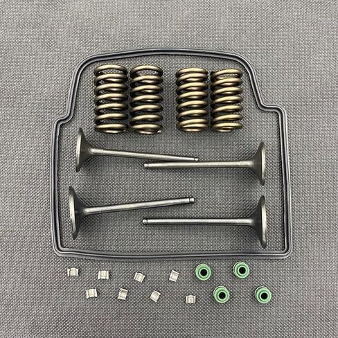طقم صمام العادم كأس الأسطوانة متوافق مع Honda CRF450R 2002-2006 ، 14711-MEB-670 14721-MEB-670 in Saudi Arabia