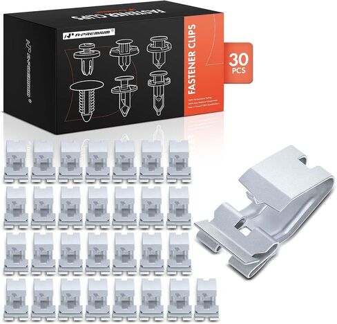A-Premium 20pcs Metal Madiator Grille Clips Retainer Clips متوافقة مع شيفروليه سيلفرادو 1500 ، سيلفرادو 2500 ، سيلفرادو 3500 ، تاهو و GMC Sierra 1500/2500/3500 ، Yukon & Oldsmobile Bravada in Saudi Arabia