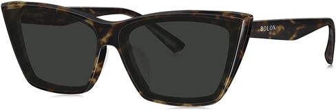 BOLON Women Lady Elegant Trendy Cat Eye Polarized Sunglasses, Exclusive Eyewear Brand of EssilorLuxottica in Saudi Arabia
