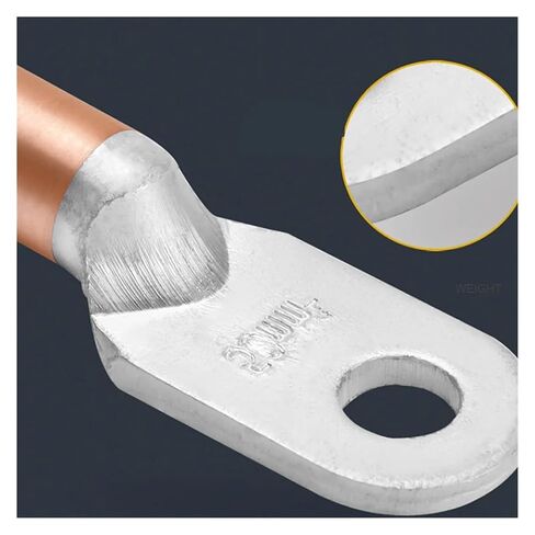 Copper Aluminum Cable Terminal DLT16 25 35 70 120 Circuit Breaker Bare Terminal Cable Lug Wire Connector Splice Kit (Color : DLT-16 5PCS) in Kuwait