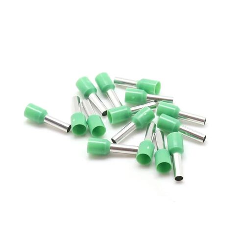 100pcs/pack Power Tools E16-12 PVC Corn End Wire Crimp Connector 16mm2 Cable Kit Terminal (Color : Black) in Kuwait