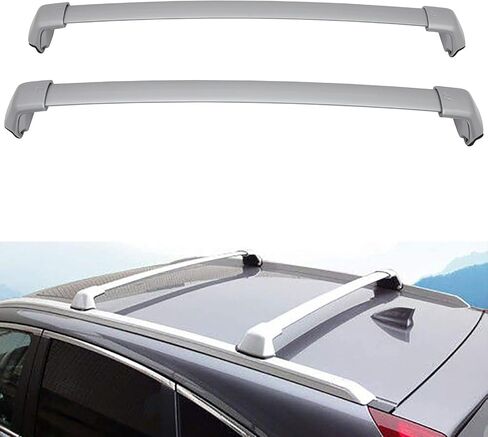 SCITOO 165LBS Roof Rack Cross Bars Fit For Honda CR-V 2012-2016 Cargo Crossbar silver in Saudi Arabia