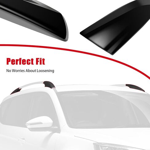 Roof Rack Covers Black for Toyota Highlander 2008-2013, 4 x Roof rack covers in Kuwait