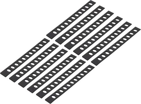 PATIKIL 12PCS PP Universal Blade Edge Cover ، Blade Blade Sleeve من 8 بوصة غطاء للشفرة للمطبخ وغرفة الطعام والأسود in Saudi Arabia