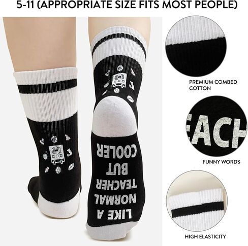 Funny Socks for Women Men - PEteacher in Saudi Arabia