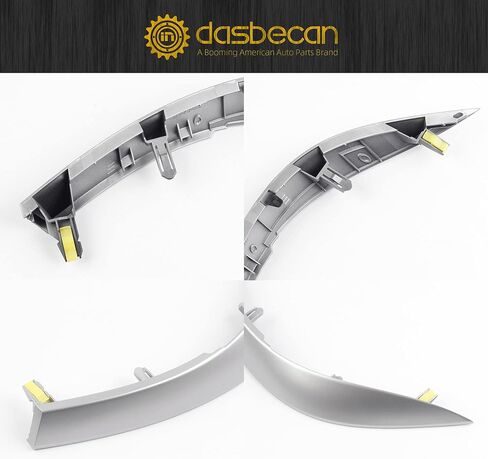 Dasbecan 2pcs Upper Center Dashboard Trim Strip Compatible with 2009-2013 Toyota Corolla Replaces 55435-02370, 55436-02330, 55436-12040 Left & Right Side in Saudi Arabia