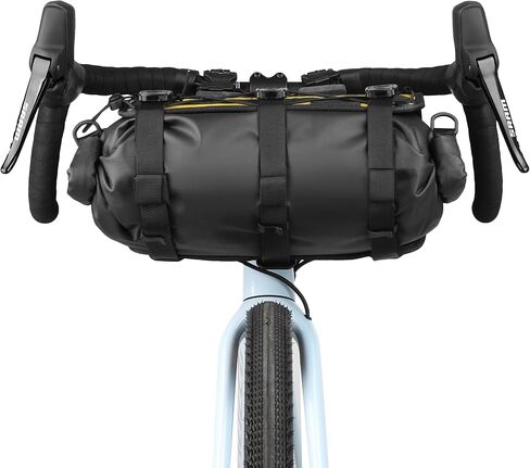 Rhinowalk Bike Handlebar Bag Waterproof Bicycle Front Tube Bag Lightweight Roll Bag 8L~13L with Shoulder Strap for Mountain Road Bike Cycling Commute Ride Accessories in Kuwait