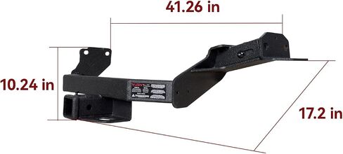 Trailer Hitch Black Steel Compatible with 2021 2022 2023 Hyundai Santa I Kia Sorento w/2" Hitch Receiver in Saudi Arabia