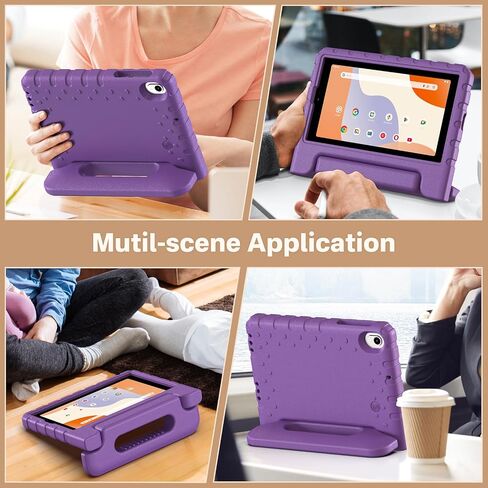 Kid Case for Walmart Onn 7 inch Gen 3 2022(Model:100071481), Light Weight Shockproof Durable EVA Foam Convertible Handle Stand Case for Walmart Onn 7 inch (Only Fit for 2022, 3rd Gen), Blue in Saudi Arabia