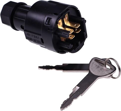 Ignition Switch with 2 Keys 57590-23333-71 57590-23344-71 Compatible with Toyota Forklift 7 & 8 Series 7FGCU25 7FGCU15 7FGCU30 8FGU18 8FGU20 8FGU25 in Saudi Arabia