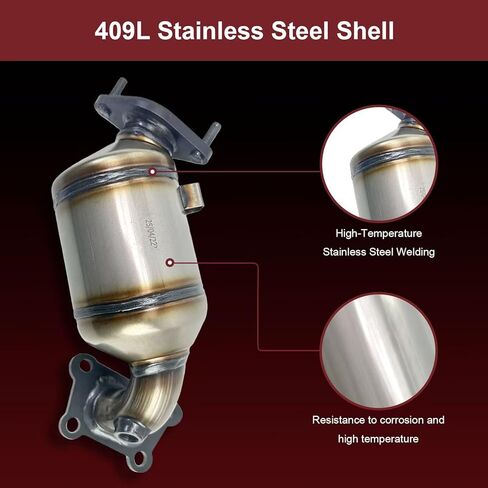 المحول الحفاز الخلفي anytek المتوافق المباشر مع شيفروليه ترافيرز V6 3.6L ملاءمة لبويك جيب V6 in Kuwait