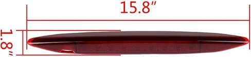 Astra Depot Lens Red LED LED ثالث المركز الثالث High Mount Brake Stop Assembly متوافق مع 2010-2014 Subaru Outback | 84701AJ01A ، VC02-116 in Kuwait