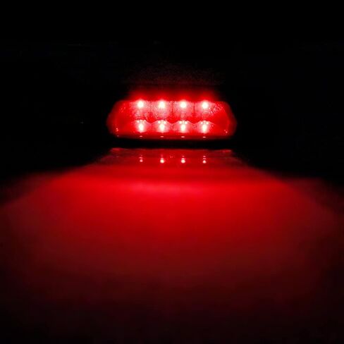 Rear High Mount Stop Brake Lights LED Third Brake Cargo Light Fit For Jeep For Cherokee 1997-2001 Third Rear Cab Roof Center Tail Cargo Lamp Black Housing Smoke Lens in Saudi Arabia