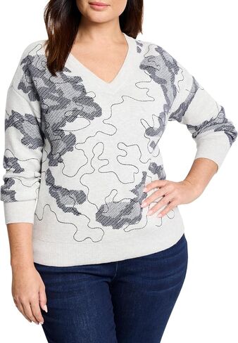 NIC+ZOE Women's Direction Drift Sweater in Saudi Arabia