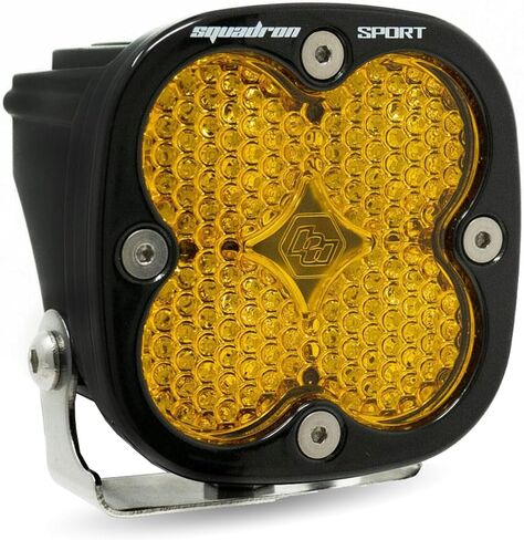 باجا تصاميم سرب رياضة LED LED POD ، أضواء LED على الطرق الوعرة ، والمصابيح الأمامية القيادة للشاحنة ، وسيارات الدفع الرباعي ، ونمط الشعاع الطويل الفائق/التحرير والسرد ، يشمل قوس التثبيت ، مقاوم للماء ، أسود ، العنبر in Kuwait
