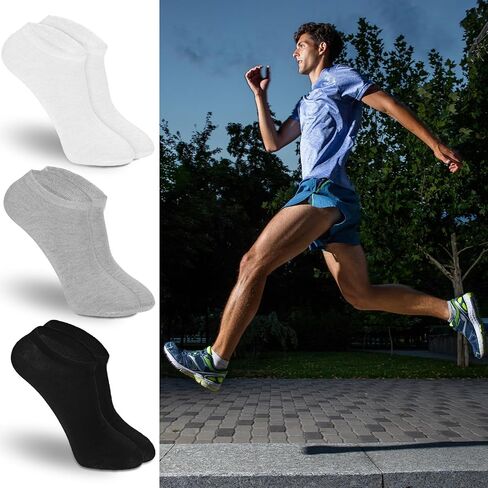 60 Pairs Low Cut Ankle Socks Bulk Pack, No-Show Unisex Socks for Men and Women, Casual Cotton Breathable Sock, Thin Bulk Sock 7-12 Size (Black, White, Grey) in Saudi Arabia