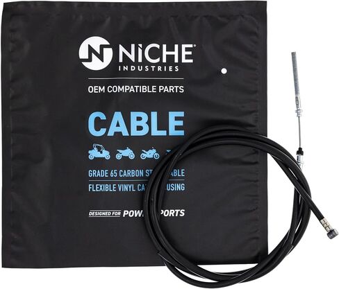 NICHE Rear Brake Cable for Yamaha Moto 4 Tri Moto 125 200 225 YFM200 YFM200DX YT125 20E-26341-00-00 1NU-26341-00-00 in Saudi Arabia