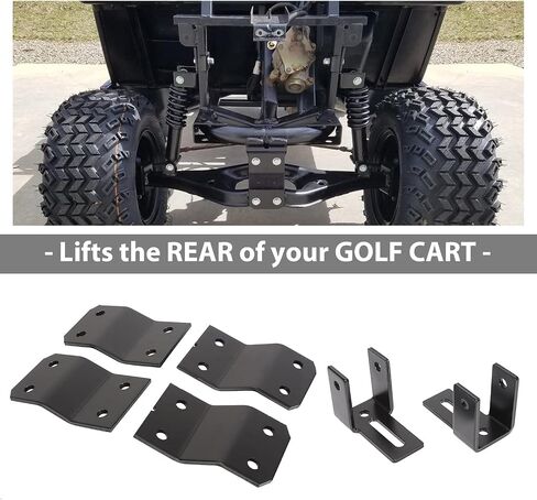 HECASA 4" Block Lift Kits Compatible with Yamaha 1985-1994 G2 G9 Gas and Electric Golf Cart Lift kits ATV UTV 20" Tires in Saudi Arabia