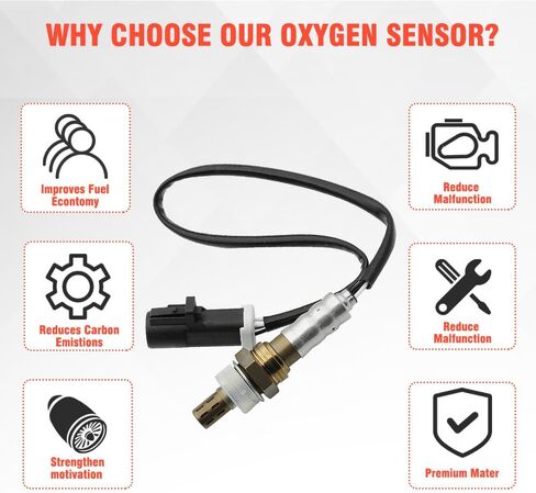 4 PCS 234-4046 Upstream & Downstream Oxygen Sensor Compatible with 1997-2008 Ford F150 Pickup 4.2L 4.6L 5.4L 234-4127 in Saudi Arabia