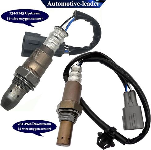2pcs 234-9145 234-4926 مستشعر Opstream Oxygen O2 لتويوتا 2014-2016 Sequoia 5.7L V8 ، 2015 Tacoma 4.0L V6 ، 2013 Tundra 5.7L V8 ، 2014-2016 TUNDRA 4.6L V8 in Saudi Arabia