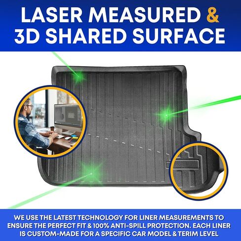 Premium Cargo Liner for Subaru Outback Crossover 2020-2025 - 100% Protection - Custom Fit Car Trunk Mat - All-Season Black Cargo Mat - 3D Shaped Laser Measured Trunk Liners for Subaru Outback in Saudi Arabia