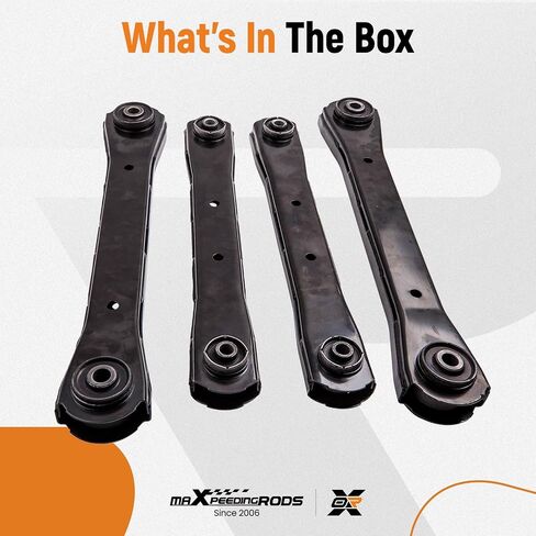 maXpeedingrods 4 PC Front Control Arms for Dodge Ram 1500 2500 3500 2003-2010, Upper & Lower, 4x4 4WD 8 Lug Wheels Only in Saudi Arabia