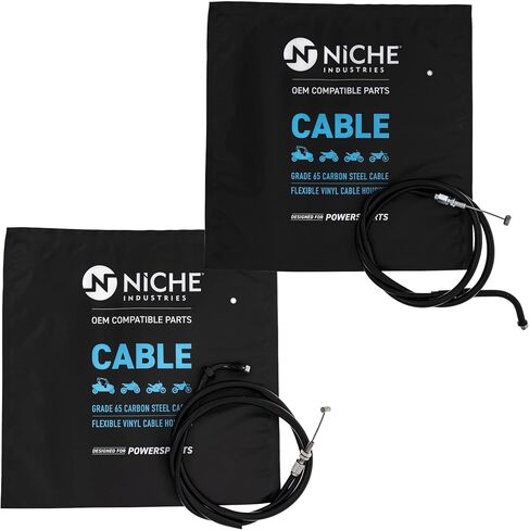 NICHE Push Pull Throttle Cable Set for Honda CB400 CM400 CM450 CX500 17910-447 17920-449 in Saudi Arabia
