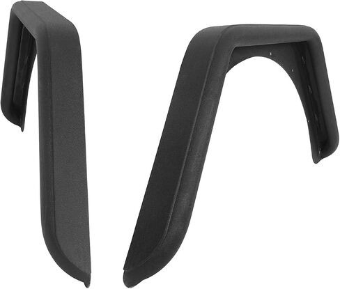 HOOKE ROAD WRANGLER YJ Front & الخلفية Fender Flares Tube Armor Guards for Jeep Wrangler YJ 1987 1988 1989 1990 1991 1992 1993 1994 1995 in Saudi Arabia
