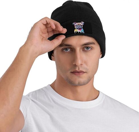 Unisex Beanie for Men and Women Cuffed Plain Knit Hat Winter Soft Warm Beanies Hats Cap in Saudi Arabia