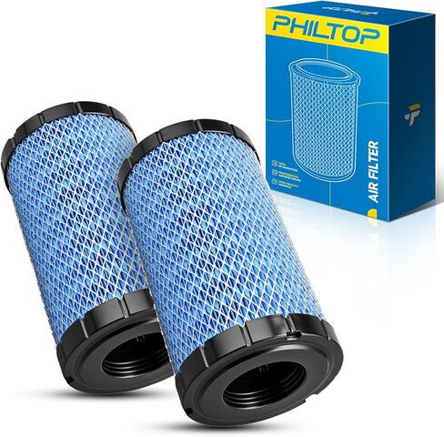 Philtop Air Filter 7082115 Replacement for Polaris General 1000 4 XP4/RZR 900 4 S Trail/RZR S 1000 Trail/Ace 900,High Filtration Powersports Air Filter, 2 Pcs in Kuwait