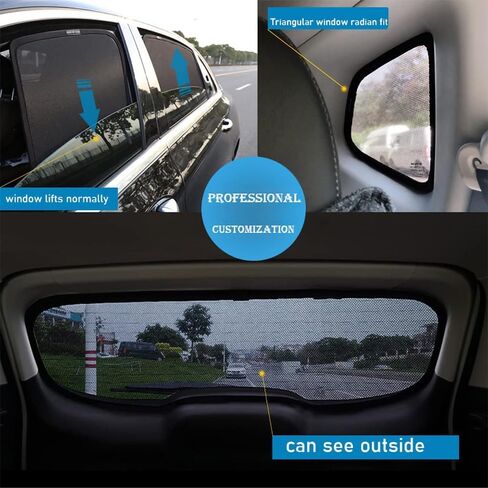 نافذة السيارة Sunshade لجيب Grand Cherokee IV 2011-2022 2023 2024 2025 Half Shade Car Interior Stainsptible Sunshade شاشات شاشات شاشية دائمة ، مرة أخرى in Kuwait