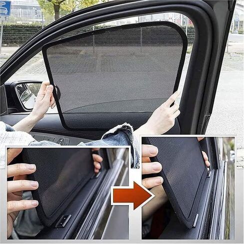 نافذة السيارة Sunshade لجيب Grand Cherokee IV 2011-2022 2023 2024 2025 Half Shade Car Interior Stainsptible Sunshade شاشات شاشات شاشية دائمة ، مرة أخرى in Kuwait